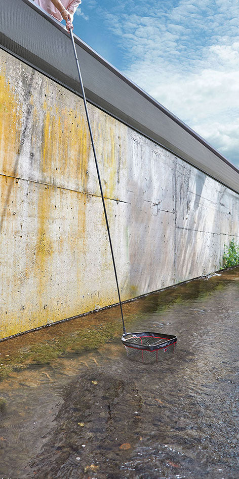 Balzer Shirasu Street Teleskopisk Håv 4m (45x50cm)