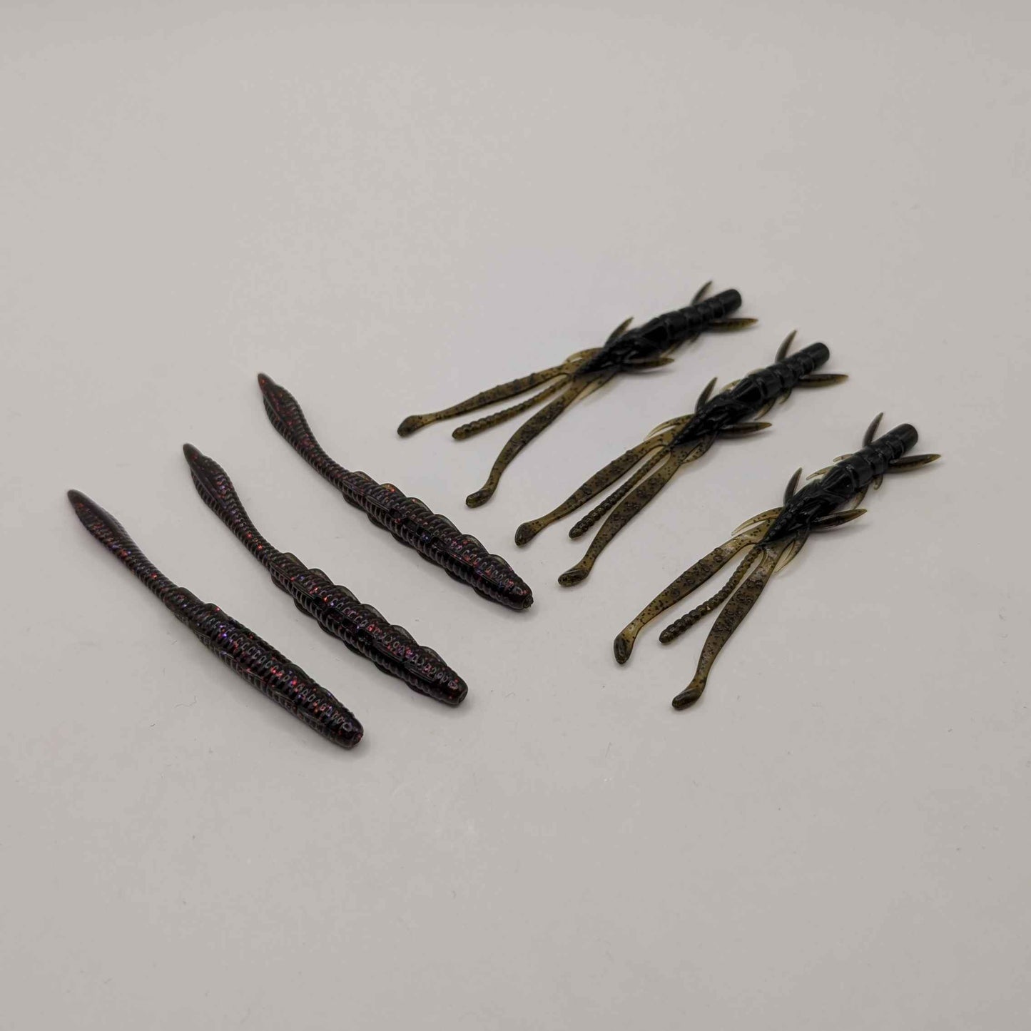 FishUp Scaly FAT 3.2in + Shrimp 3in Mix, 6-pack