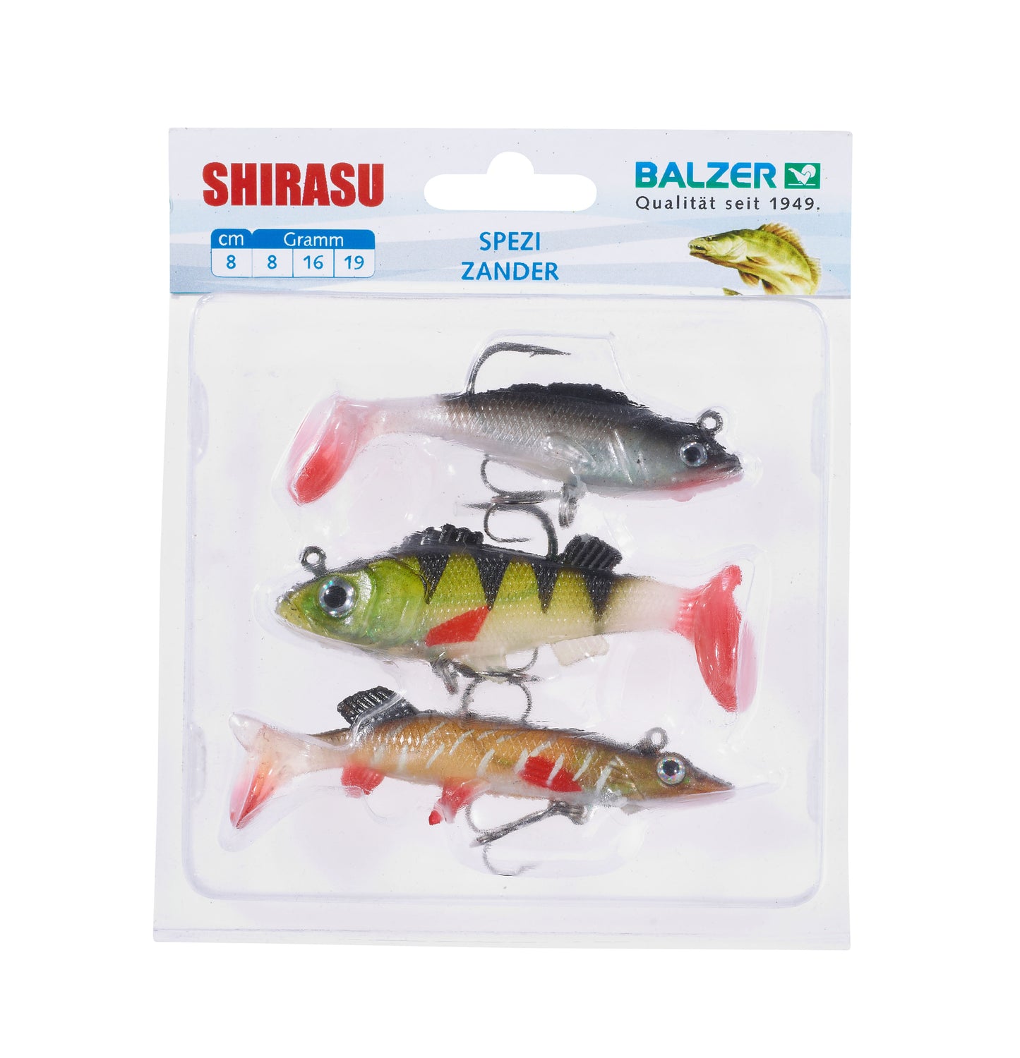 Balzer Shirasu Zander Beteskit 8cm