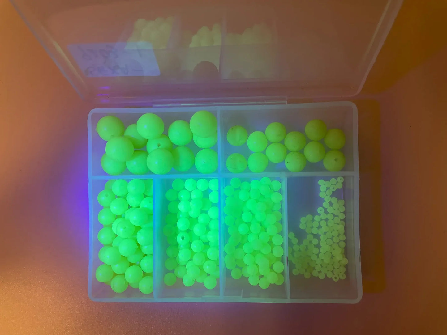 Luminous soft bead 300pcs 5, 8, 10mmm assorted