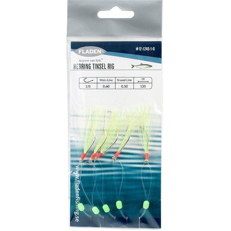 Fladen Tinsel Gul Sillhäckla 5-krokar #4