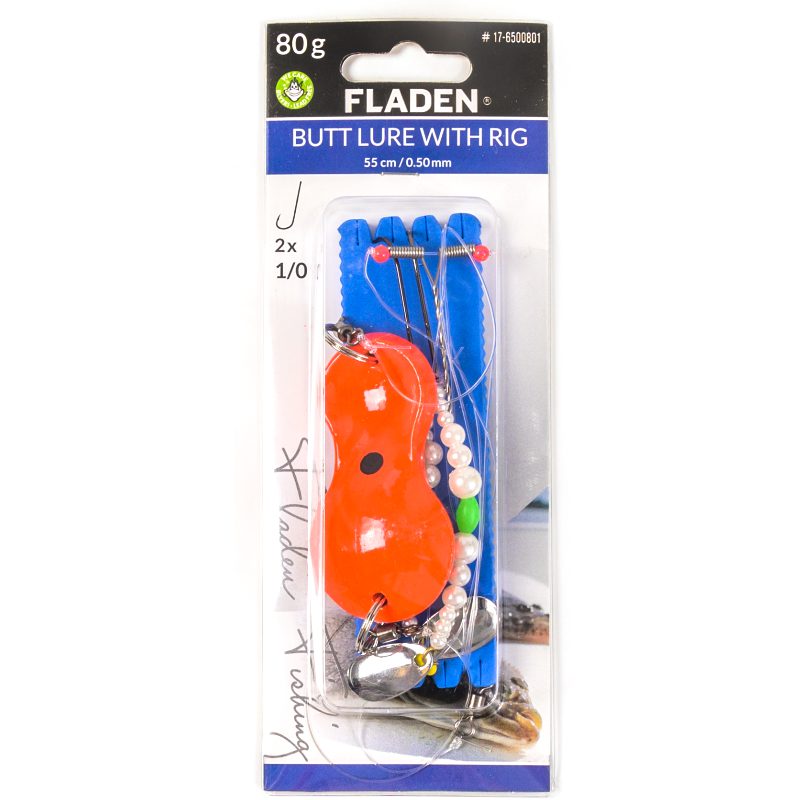Fladen Butt Lure Plattfiskrigg Orange