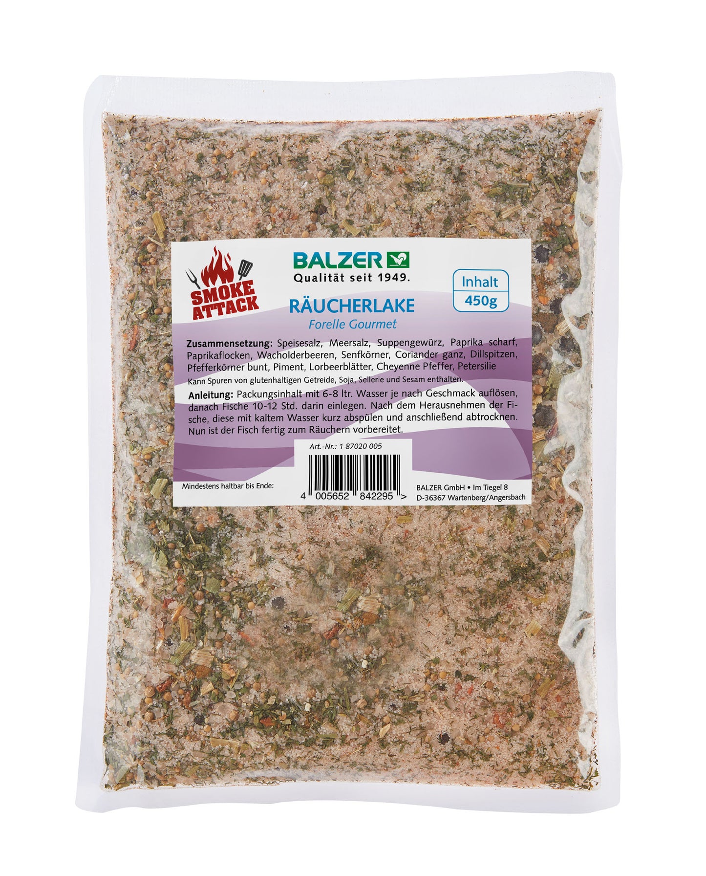 Balzer Special Smoke Brine 450g