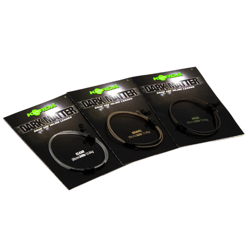 Korda Dark Matter Leader Drop Off Inline 30lb 30cm