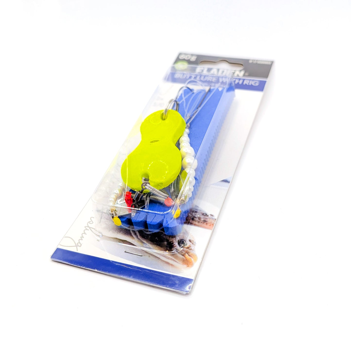 Fladen Butt Lure Plattfiskrigg Yellow