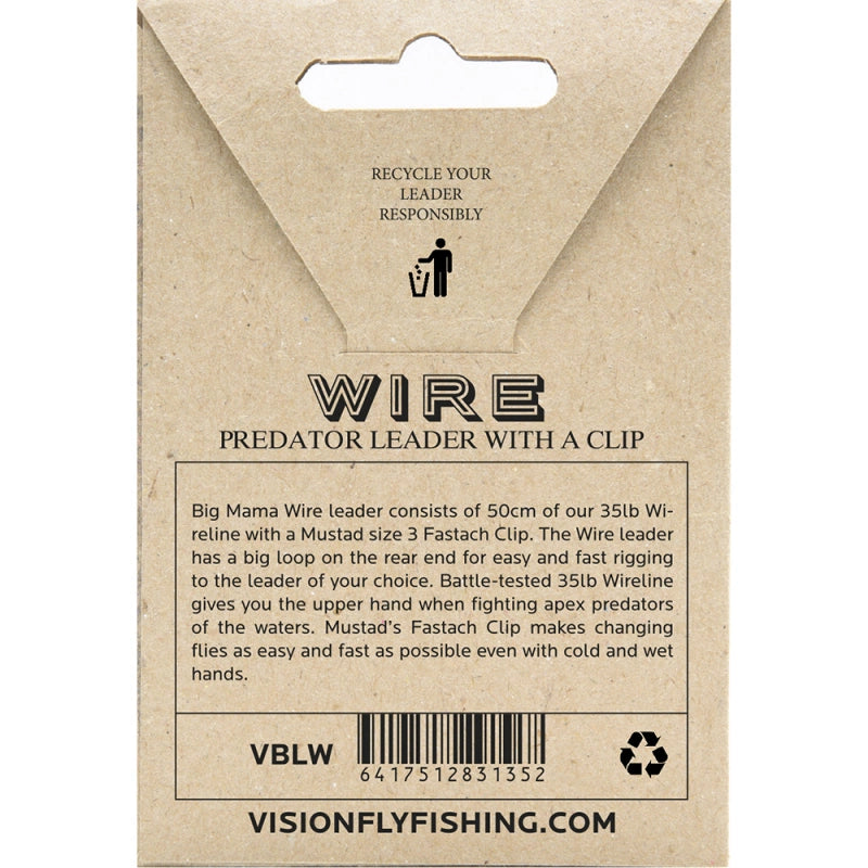 Vision Big Mama Wire leader