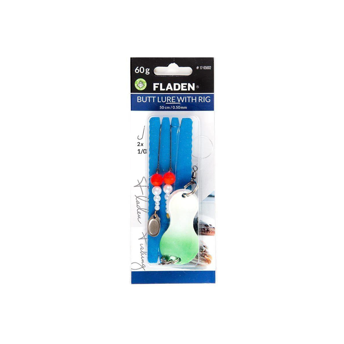 Fladen Butt Lure Plattfiskrigg 50cm 40g