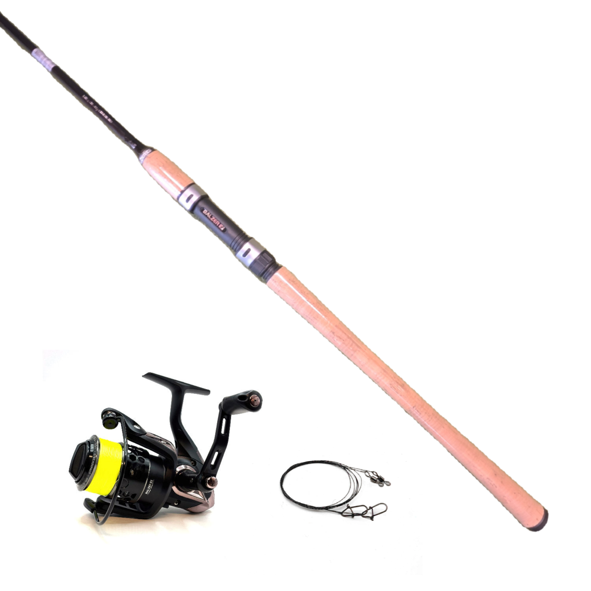 Allroundkit: Balzer Magna Magic X 7ft 10-45g + MK Adventure 2500 (inkl. påspolad flätlina)