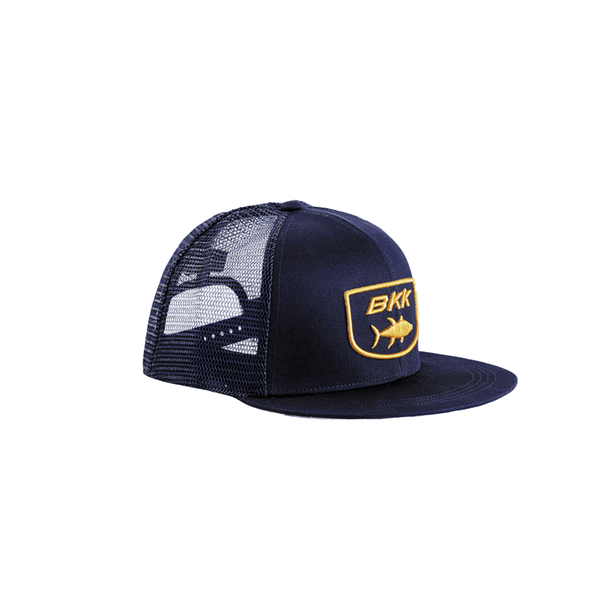 BKK Keps Tuna Snapback Hat Blue