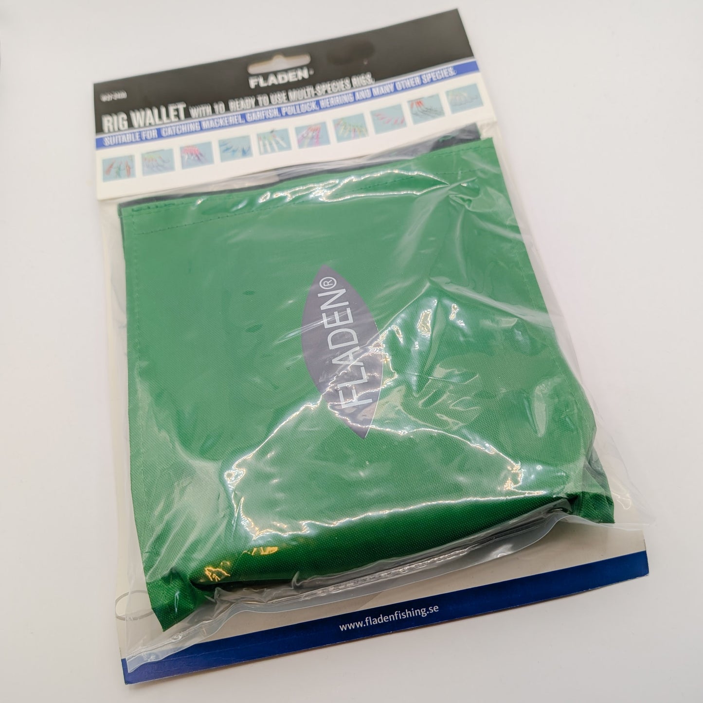 Fladen Green Rig Wallet (inkl 10st häcklor)