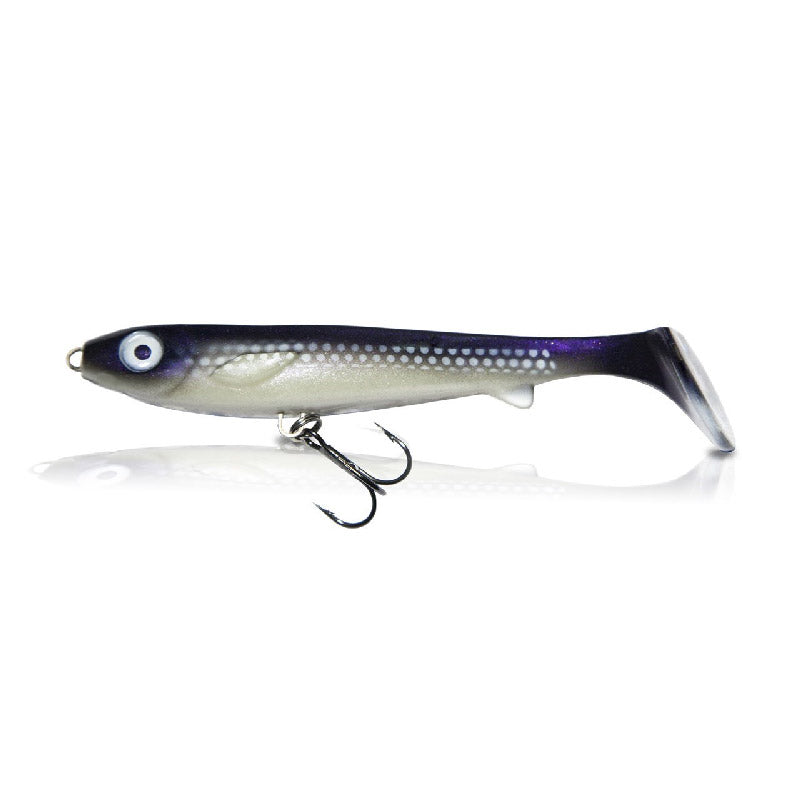 Kanalgratis Flatnose Shad 12cm med Inbyggd Rigg 3-pack