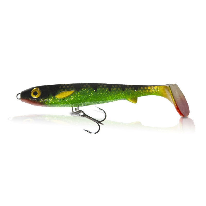 Kanalgratis Flatnose Shad 12cm med Inbyggd Rigg 3-pack