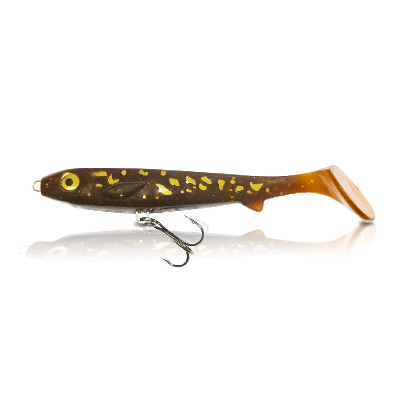 Kanalgratis Flatnose Shad 12cm med Inbyggd Rigg 3-pack