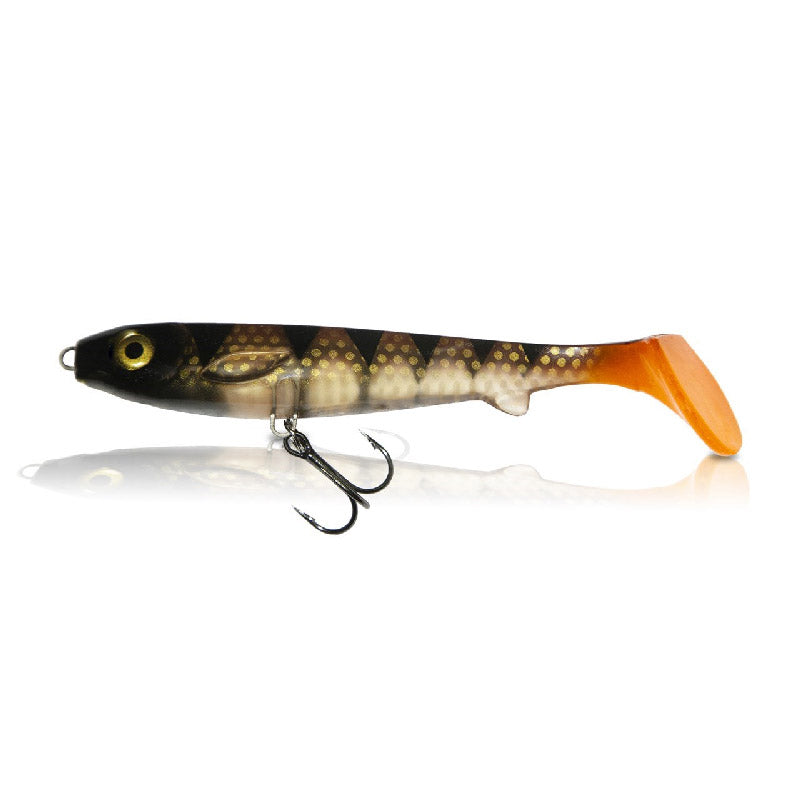 Kanalgratis Flatnose Shad 12cm med Inbyggd Rigg 3-pack