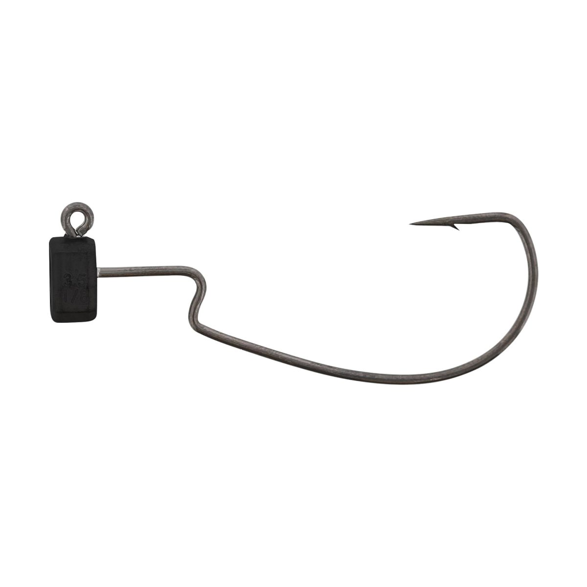 Westin Offset Ned Jig Head Tungsten, Black Nickel