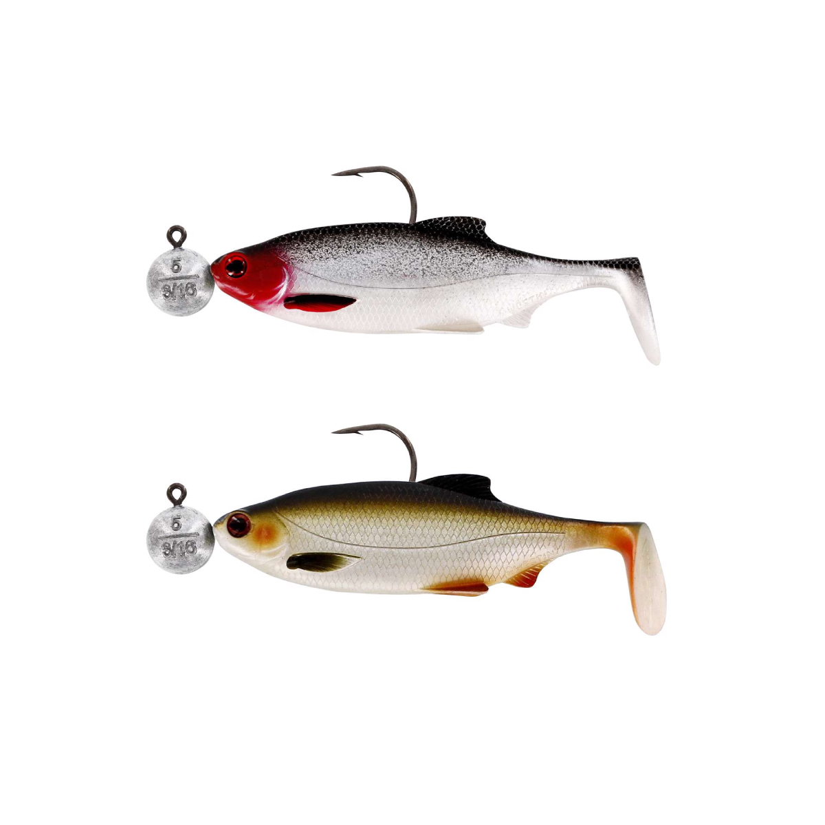 Westin Ricky The Roach Shadtail RnR 7cm (5g #3/0), 2-pack