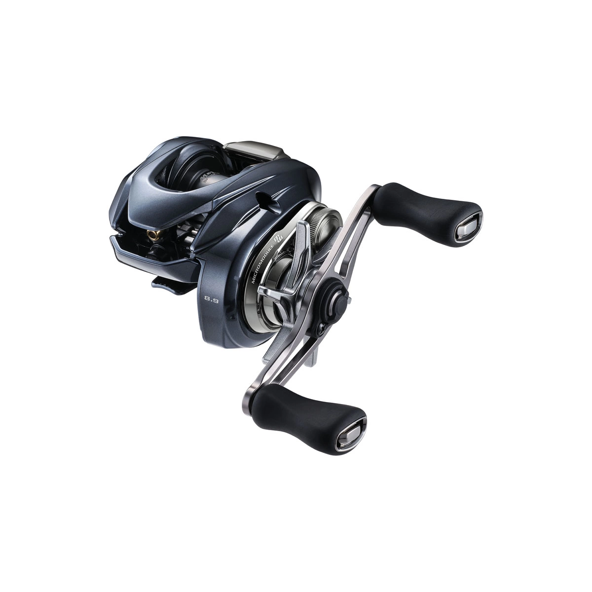 Shimano Aldebaran DC 31XG (vänster), Multi