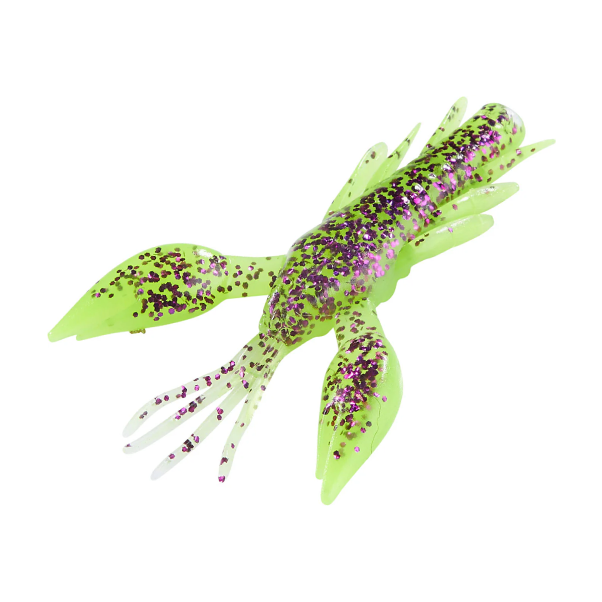 SHIRASU Street Scary Crab 4cm 1.6in Floating, 6-pack