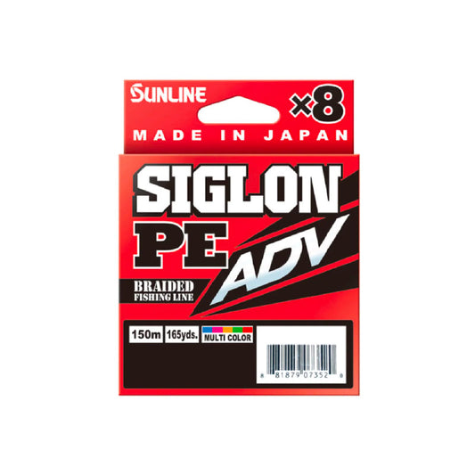 Sunline Siglon PE ADV x8 Flätlina, Multicolor 150m