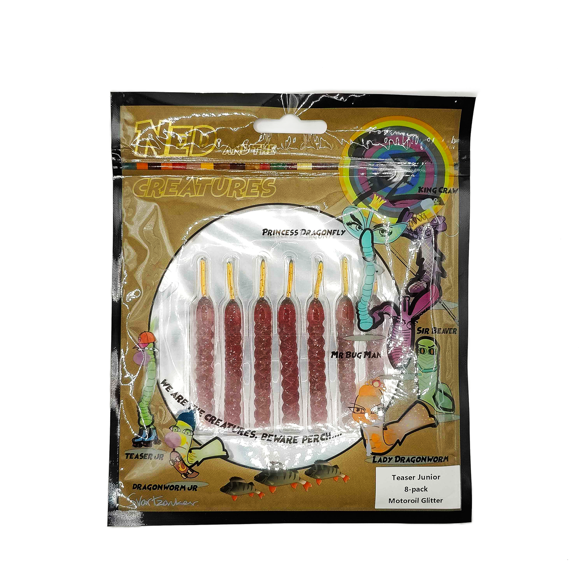 Svartzonker NATC Teaser Junior 8cm, 8-pack