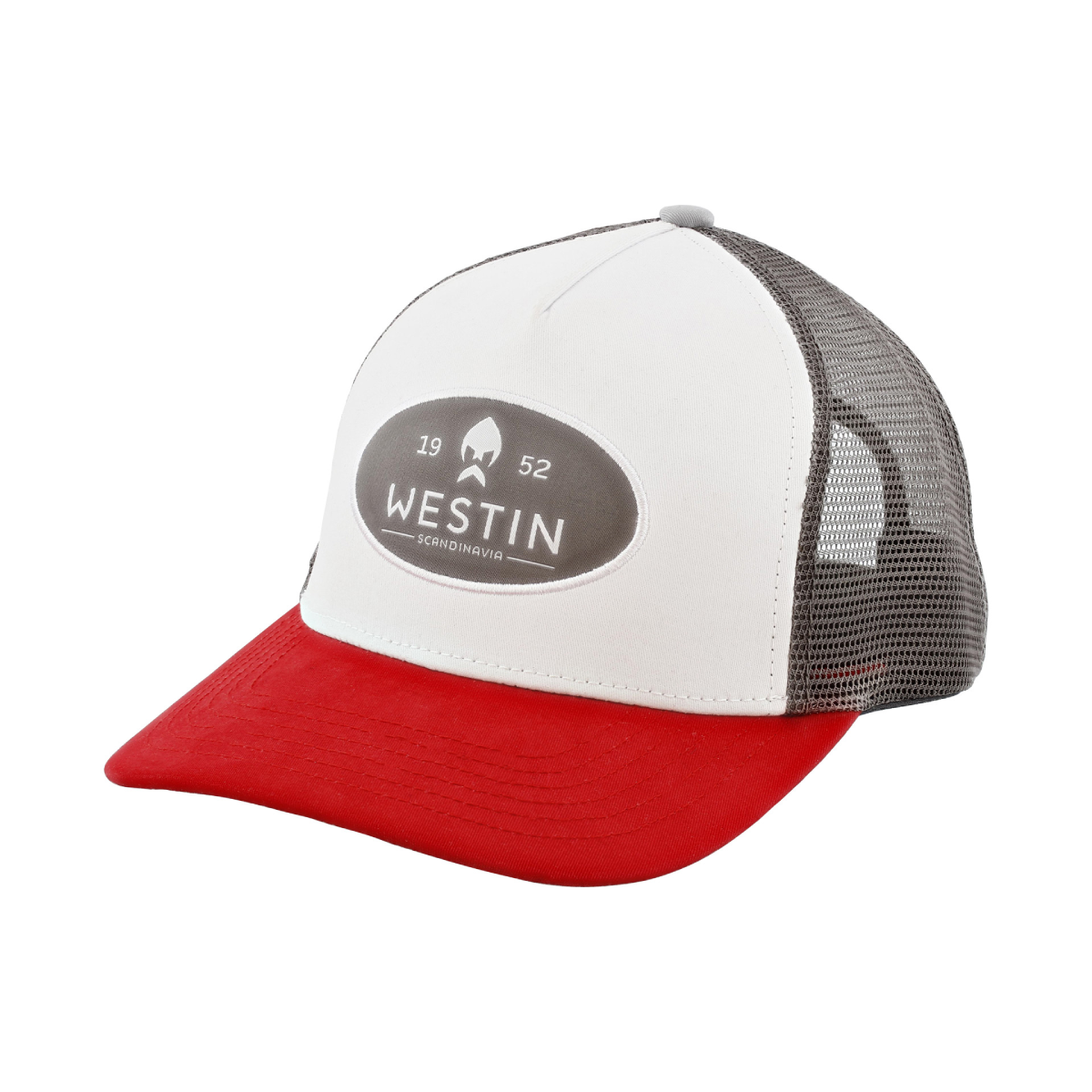 Westin State Snapback Keps, Silver Grey Red