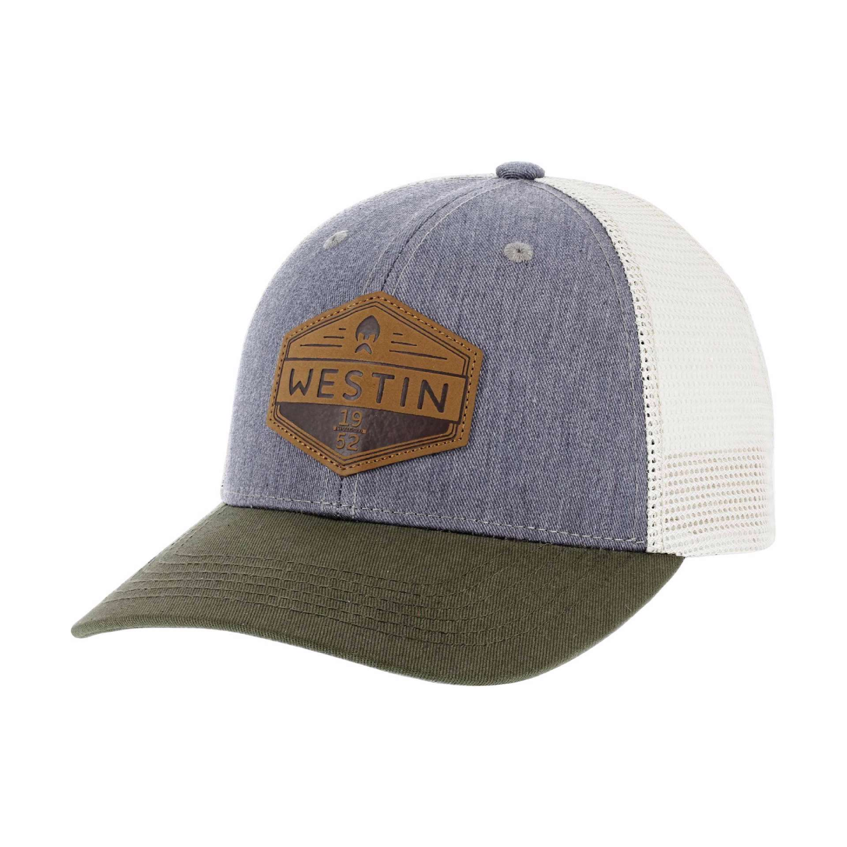 Westin Vintage Trucker Snapback Keps, Grey Moss