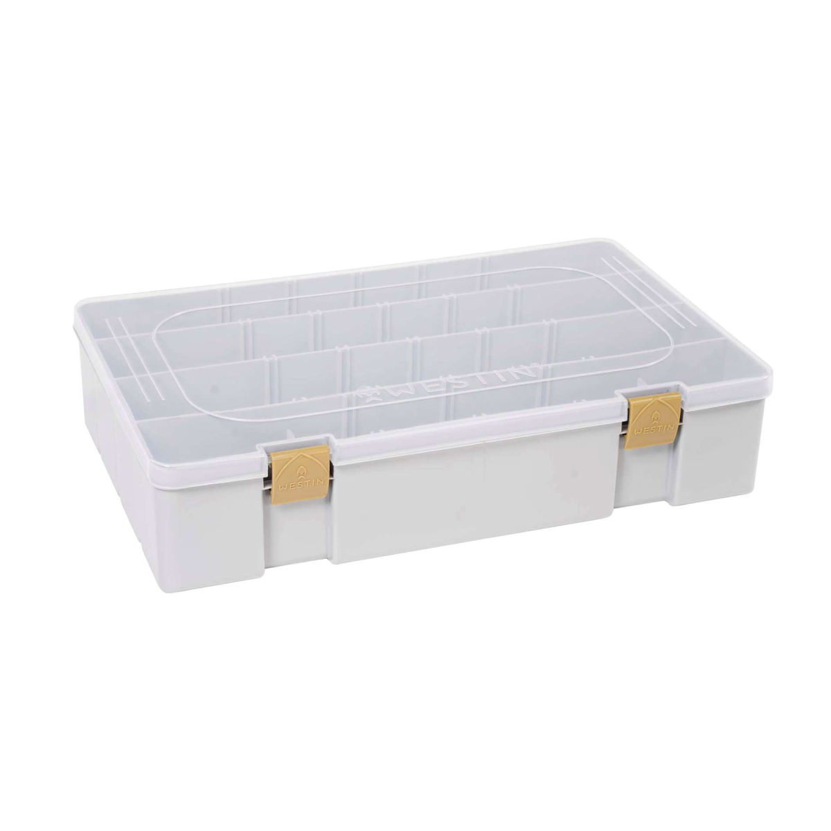 Westin W3 Tackle Box, Grey Clear