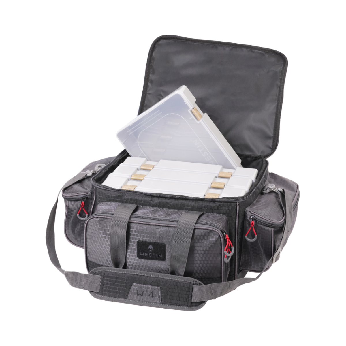 Westin W4 Jumbo Lure Loader, Titanium Black (inkl 4 boxar)