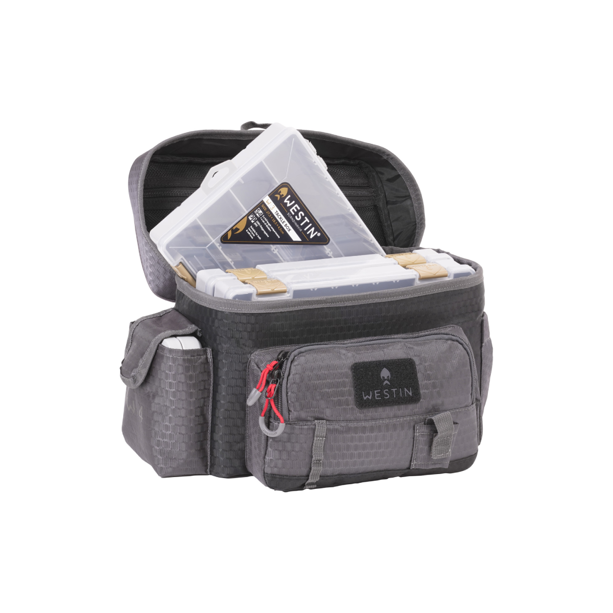 Westin W4 Waist Bag, Titanium Black (inkl 4 boxar)