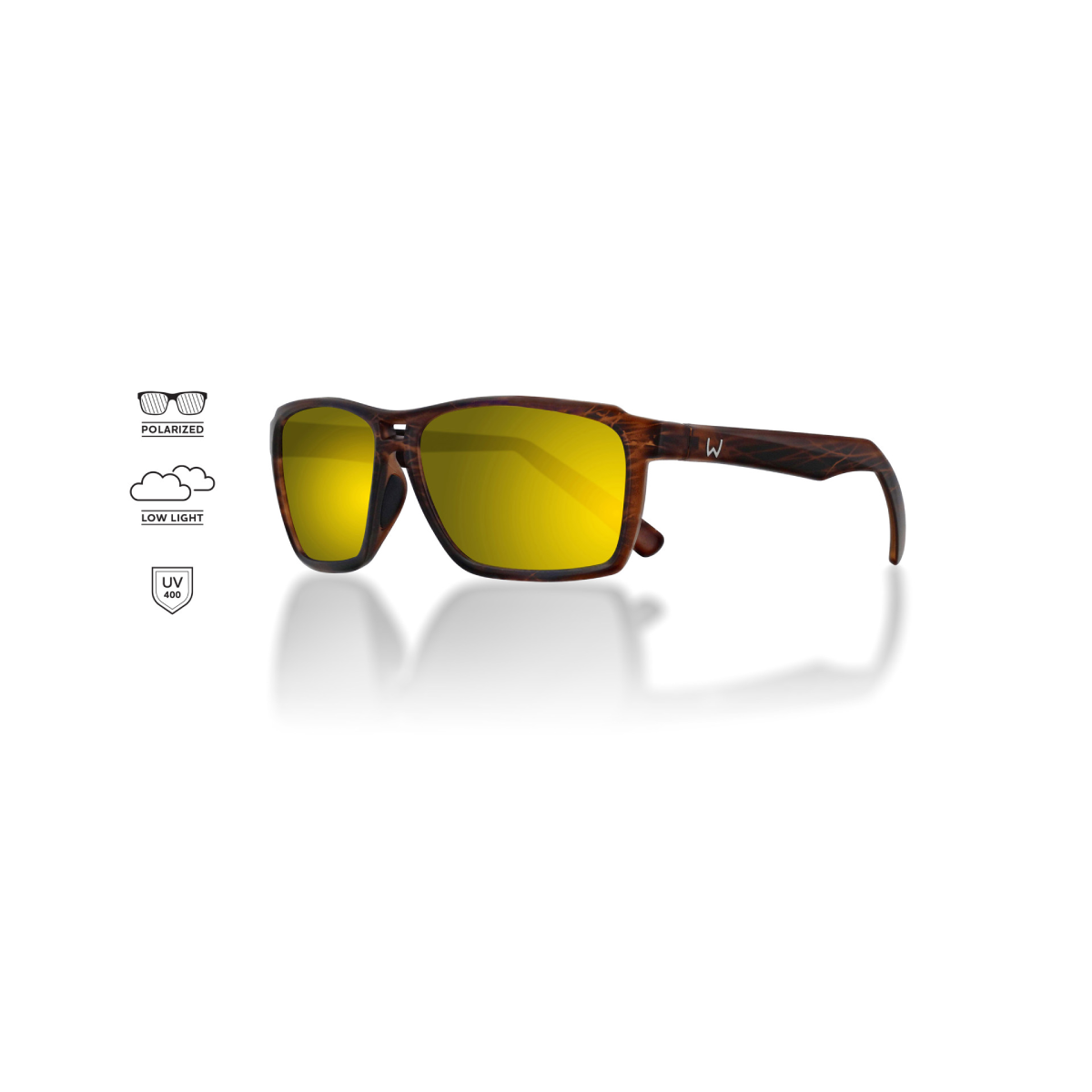 Westin W6 Street 150 Matte Brown Stripe LB Brown LM Yellow AR Green