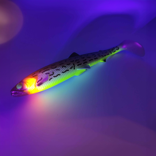 CUSTOM: Westin BullTeez Shadtail 24cm, 107g - Punkargojan