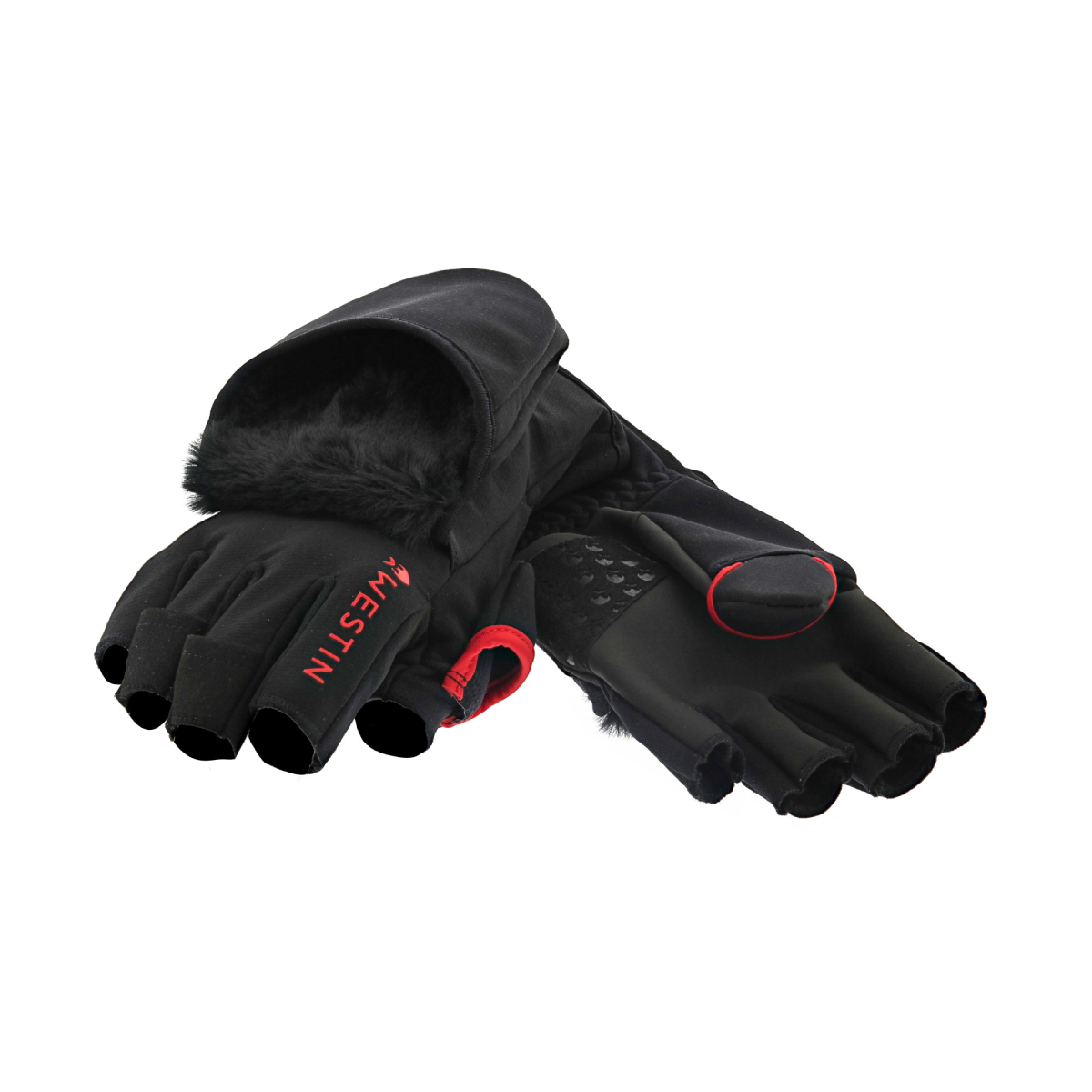 Westin Half Tec Handskar, Gunmetal