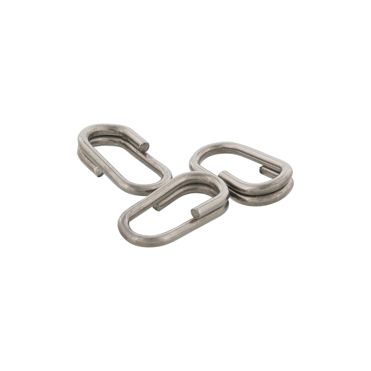 Westin Oval Split Ring (Fjäderringar), 10-pack