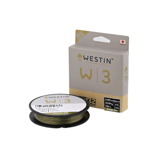 Westin W3 8 Braid Deadbait Flätlina, Jungle Jive 300m