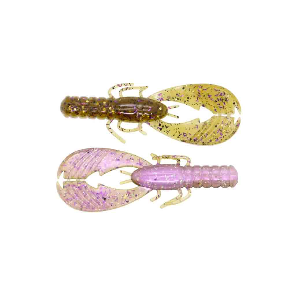 X Zone Pro Series Muscle Back Finesse Craw, 8,2cm (8-pack)