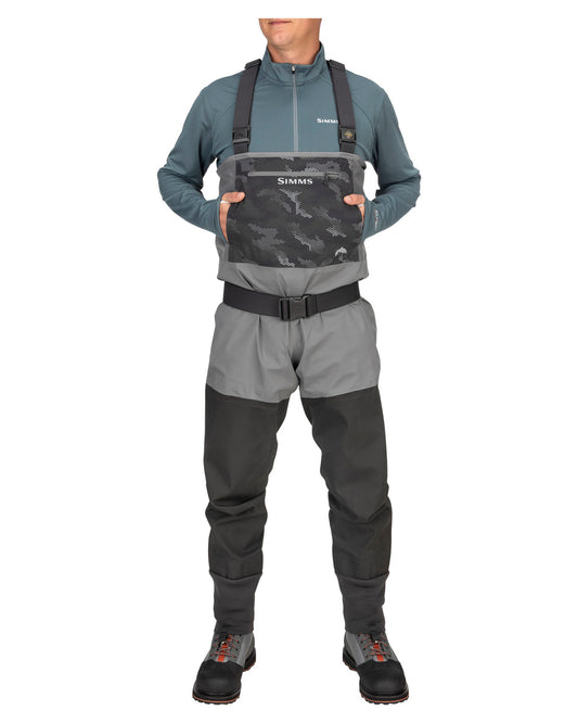 Simms Guide Classic Stockingfoot Carbon Vadarbyxor