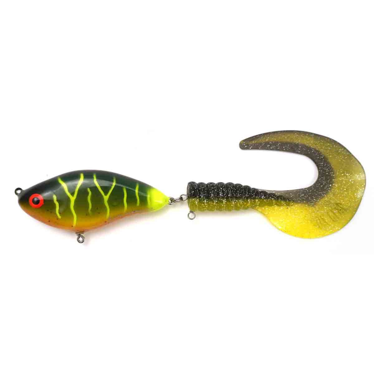 Esox Gear Recon Tail Gäddfemman Edition (Träbete)