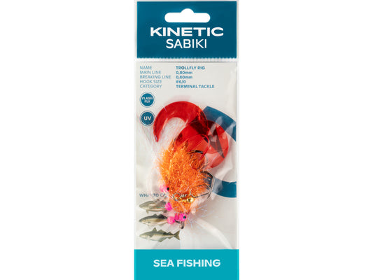 Kinetic Sabiki TrollFly Häckla 2-krokar 6/0