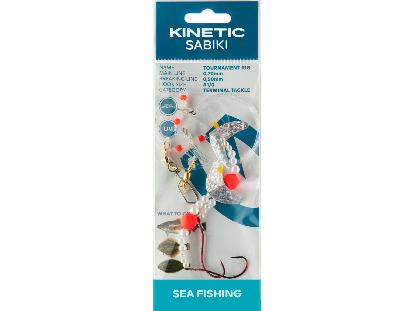 Kinetic Sabiki Tournament Plattfisktackel