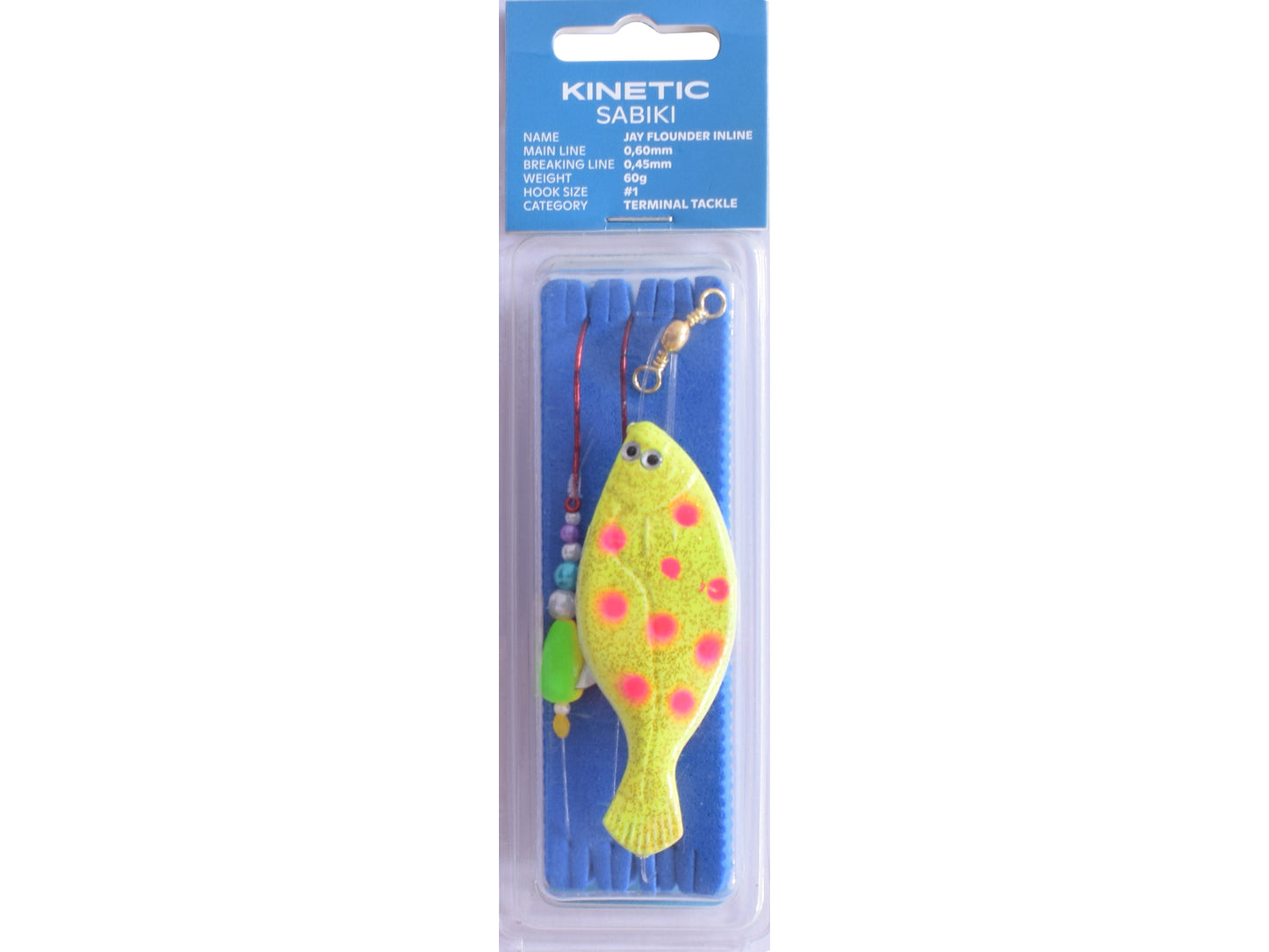 Kinetic Sabiki Jay Flounder Inline Plattfisktackel