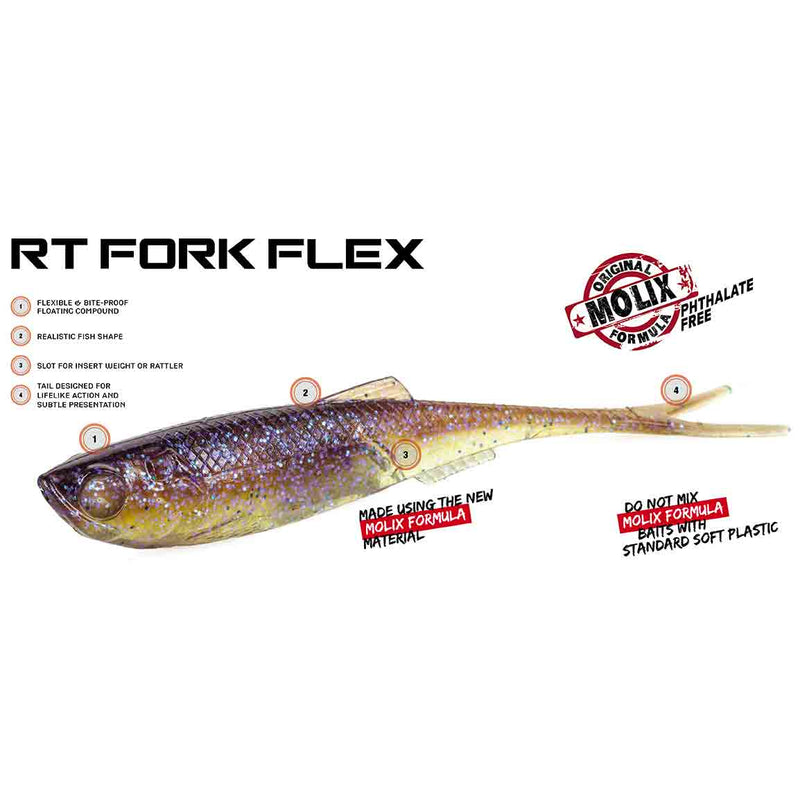 Molix RT Fork Flex 10cm (4-pack)