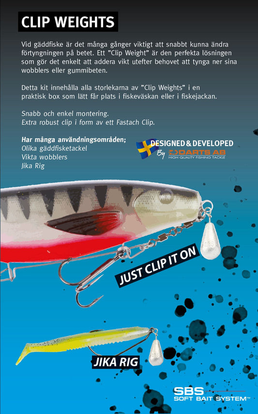 Darts Clip Weights Bly