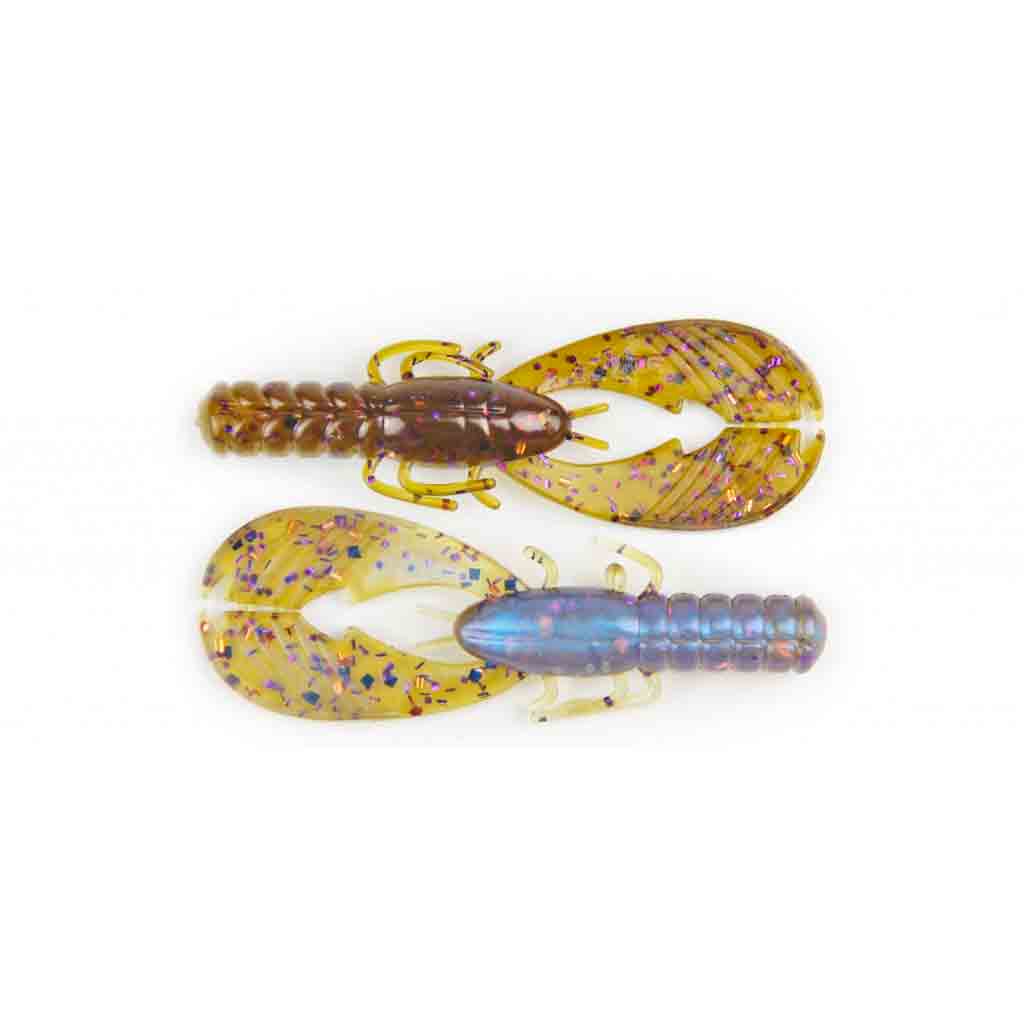 X Zone Pro Series Muscle Back Finesse Craw, 8,2cm (8-pack)