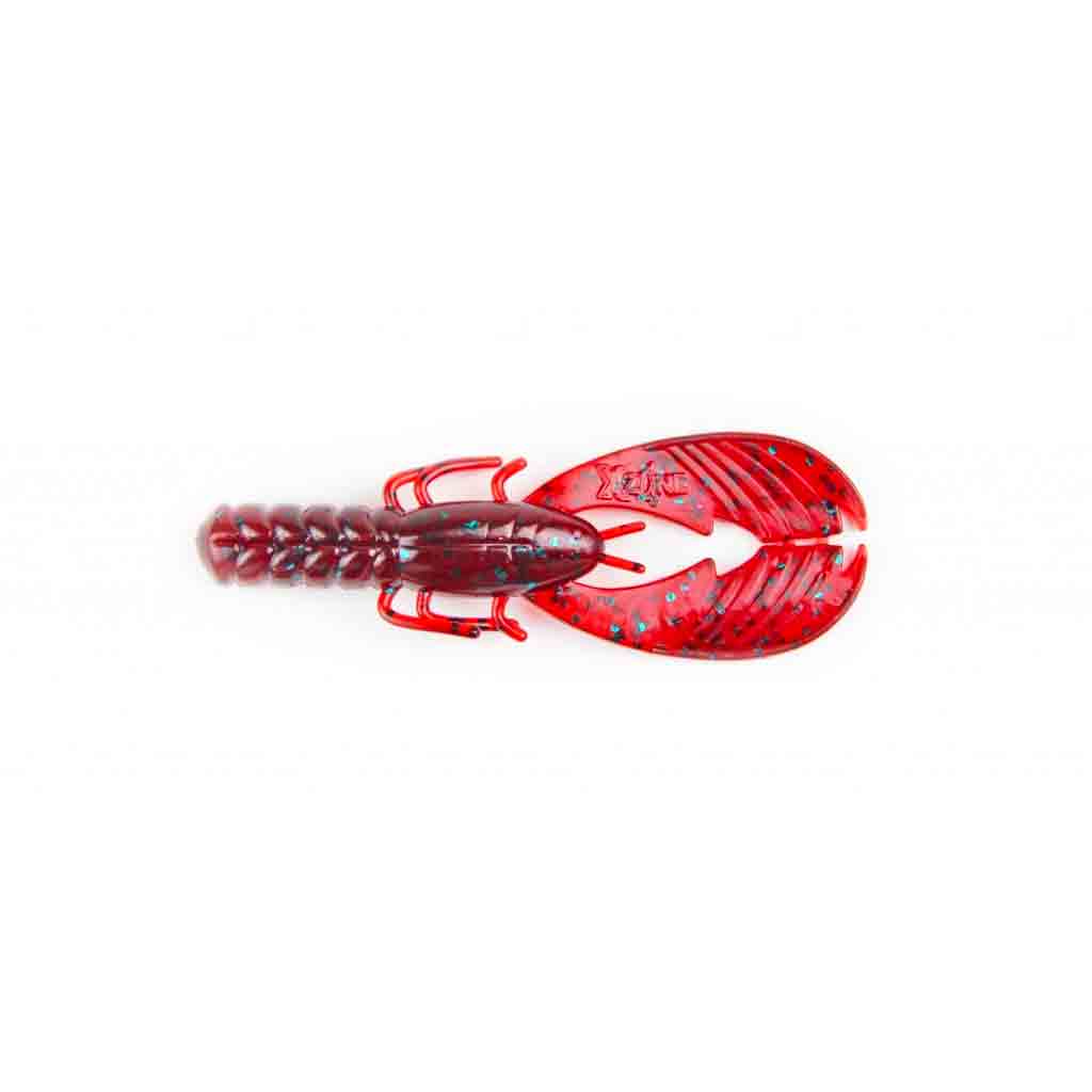 X Zone Pro Series Muscle Back Finesse Craw, 8,2cm (8-pack)