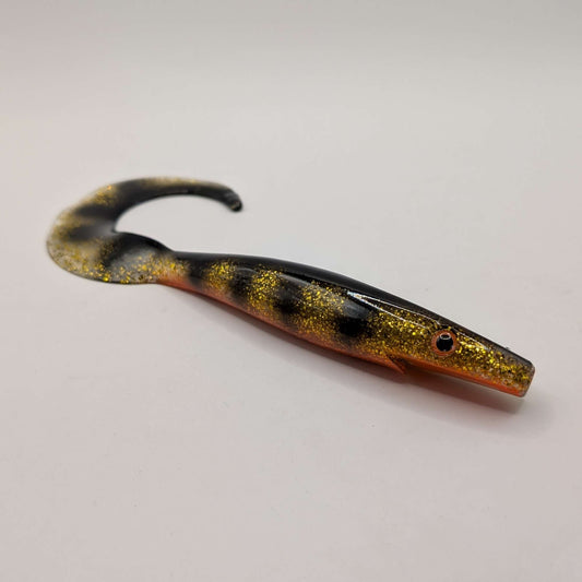 CUSTOM: Pig Tail Junior 23cm 40g - Guldgrävarn