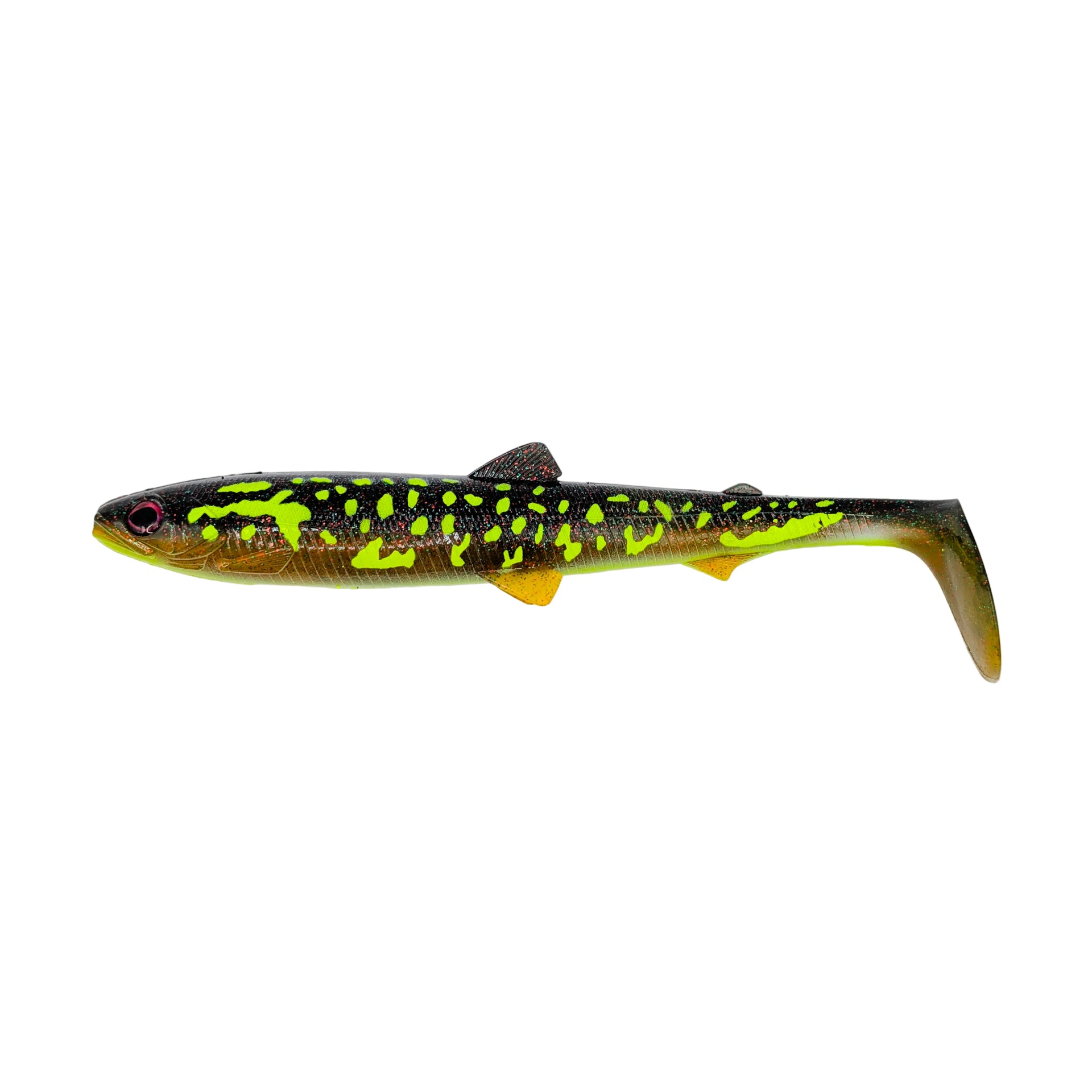 Westin Bull Teez Shadtail 24 Cm - Esca In Gomma Per Lucci E Lucioperca - Color Headlight, 107g, Coda A Pala, Dipinta A Mano - 3