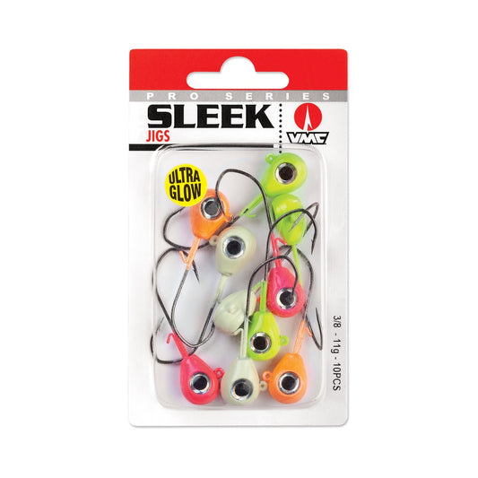 VMC Sleek Jig UV 2/0 Jiggskallar, 10-pack