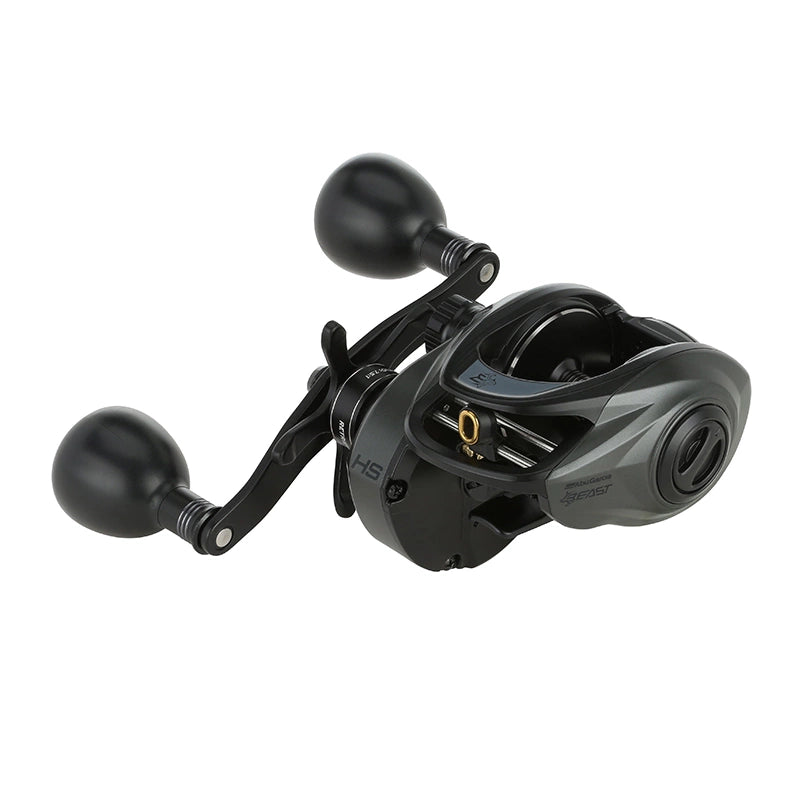Abu Garcia Beast 300 Low Profile (vänster), Multi