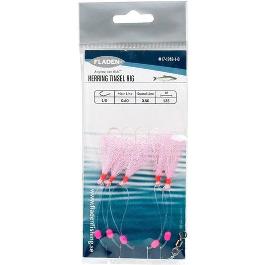 Herring Tinsel Rig Pink size 4