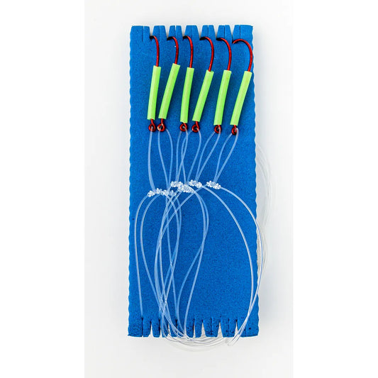 Uer six-hook lumi rig 4/0 0.75mm